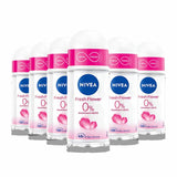 Nivea - Fresh Flower 48H Roll-On Women's Deodorant - 50 ml - 6 Pack