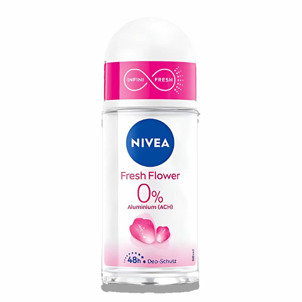 Nivea - Fresh Flower 48H Roll-On Women's Deodorant - 50 ml - 6 Pack