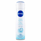 Nivea - Deodorant New Spray Fresh Natural - 150 ml - 6 Pack