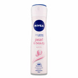 Nivea - Deodorant New Spray Pearl & Beauty Anti-Perspirant- 150 ml - 6 Pack