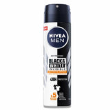 Nivea - Deodorant Spray Black & White Ultimate - 150 ml - 6 Pack