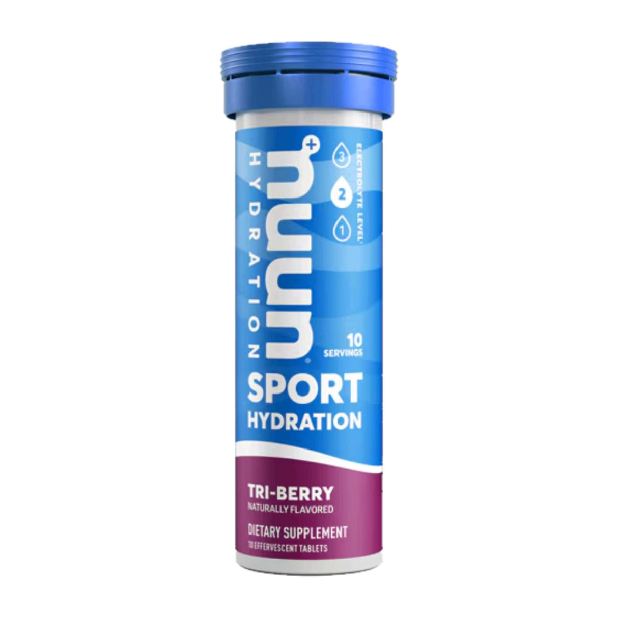 NUUN - Sport Hydration Single Tube Tri-Berry - 10 Tablets - 48 Pack