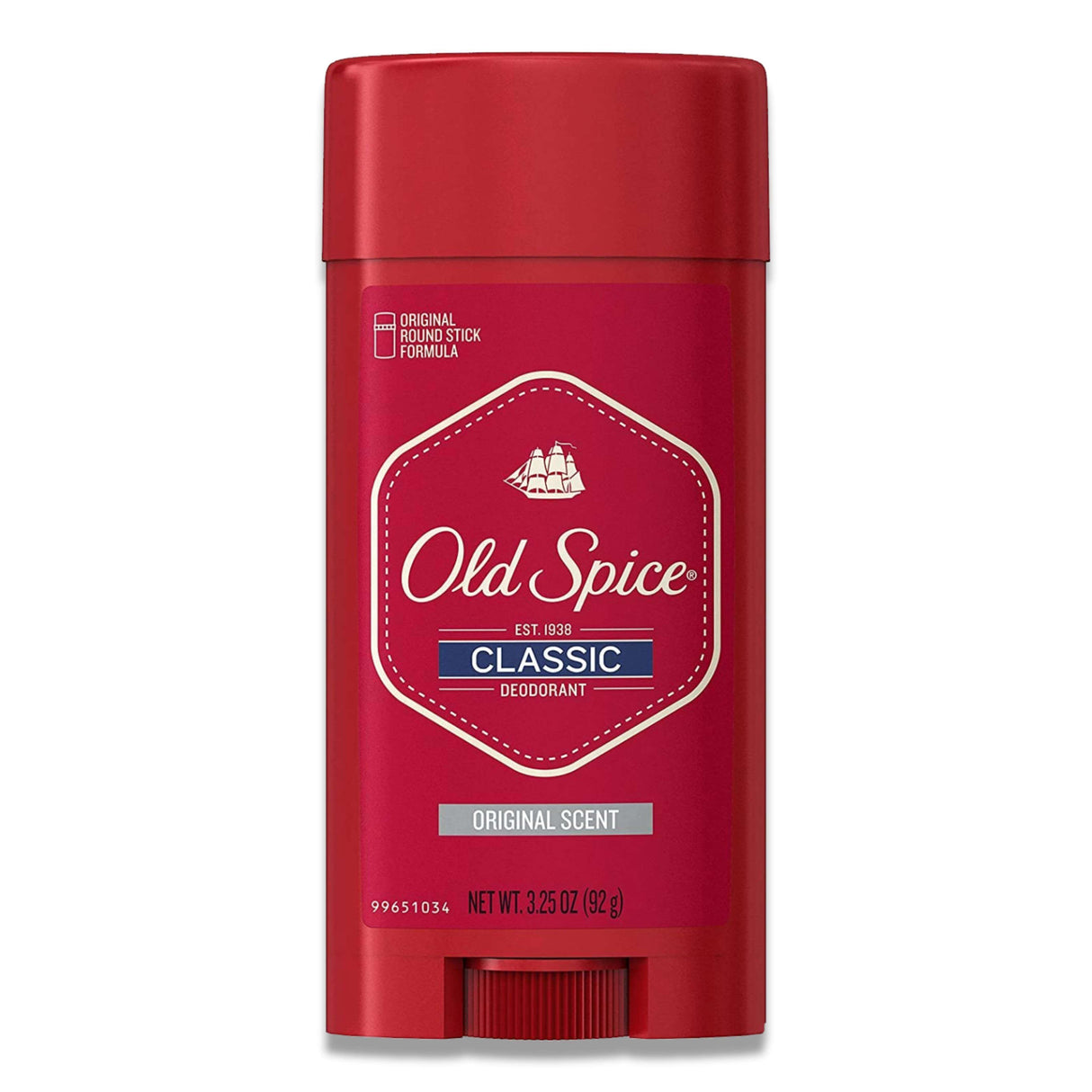 Old Spice -  Classic Deodorant Stick, Original - 3.25 Oz - 12 Pack