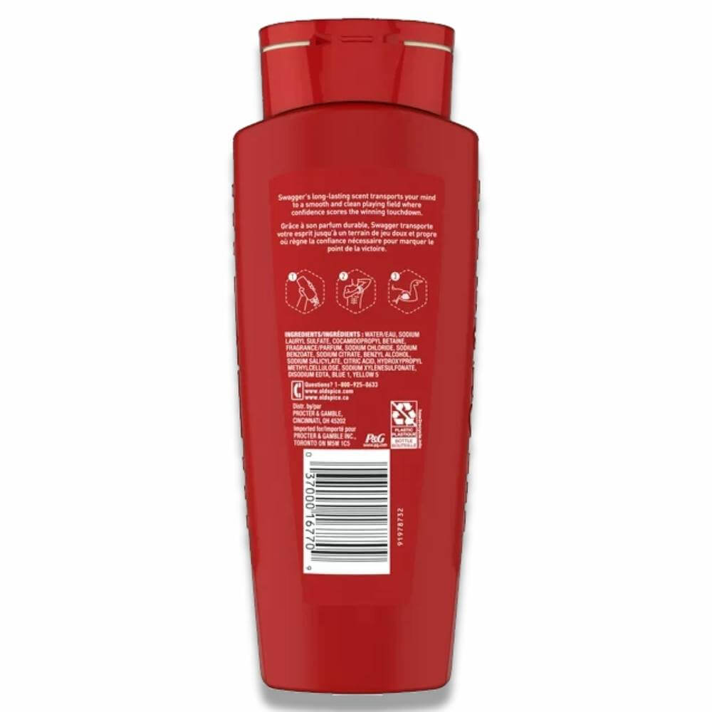 Old Spice Swagger Body Wash for Men 16 Oz - 4 Pack Contarmarket