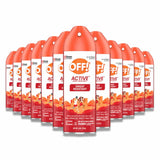 OFF! - Active Insect Repellent, Sweat Resistant - 6 Oz - 12 Pack