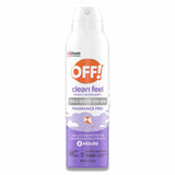 OFF! - Clean Feel Aerosol Insect Repellent - 5 Oz - 6 Pack