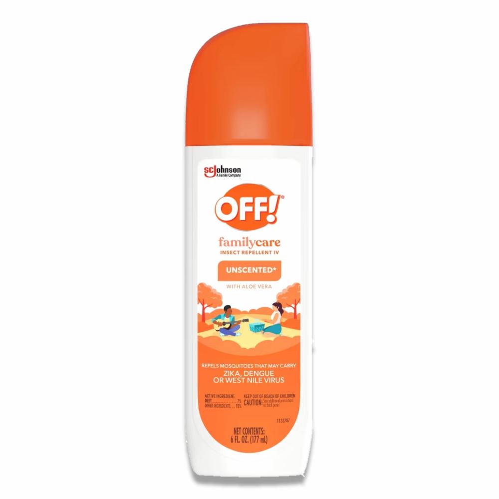 OFF! - Family Care Insect Repellent, Unscented - 6 Oz - 12 Pack