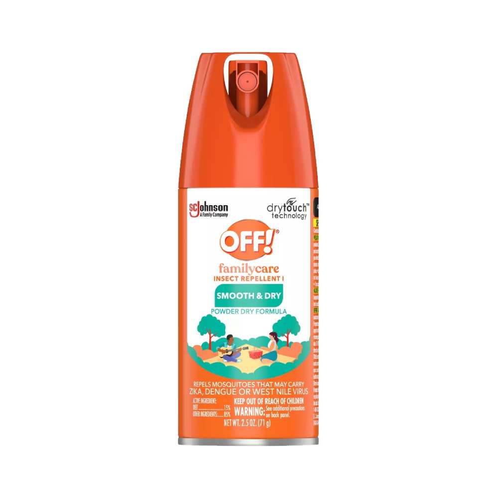OFF! -FamilyCare Insect Repellent, Smooth & Dry, Travel Size - 2.5 Oz - 12 Pack
