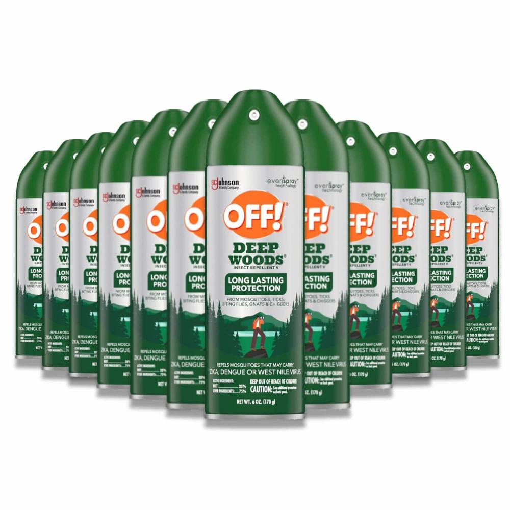 OFF! Deep Woods Spray Repellent 6 oz -  12 Pack