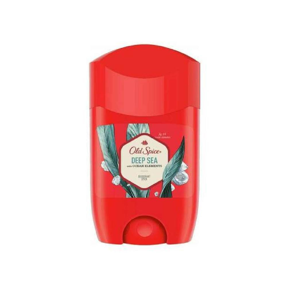 Old Spice Stick  Deodorant Stick Deep Sea W/ Ocean Elements- 1.7 oz/ 50 ml -  3 Pack