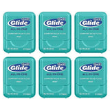 Oral-B Glide All-in-One Dental Floss - Brilliance Blast - 44 m - 6 Pack Contarmarket