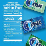 Orbit Gum Variety Box - 14 Pieces Each - 18 Packs