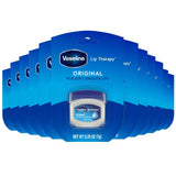 Vaseline Lip Therapy Fragrance free Original  0.25 oz -32 Pack - Travel Size