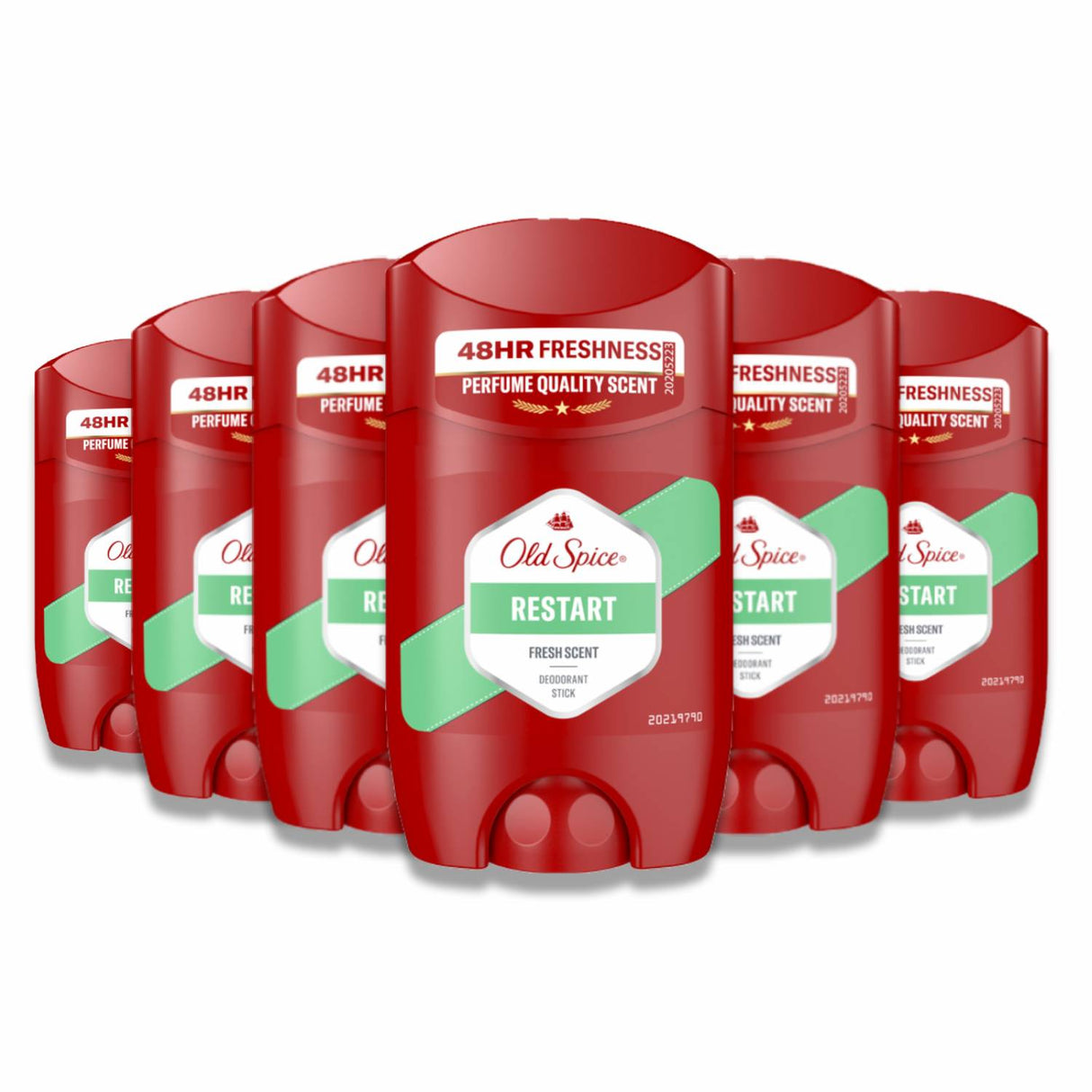 Old Spice Stick Deodorant  Restart - 1.7 oz/ 50 ml - 6 pack