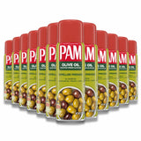 PAM - No-Stick Cooking Spray, Olive Oil, Made With Extra Virgin Olive Oil - 5 Oz - 12 Pack