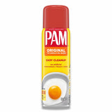 PAM - No-Stick Cooking Spray, Original, Made With Canola Oil Blend - 6 Oz - 12 Pack