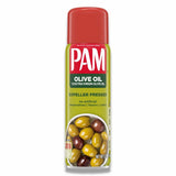 PAM - No-Stick Cooking Spray, Olive Oil, Made With Extra Virgin Olive Oil - 5 Oz - 12 Pack