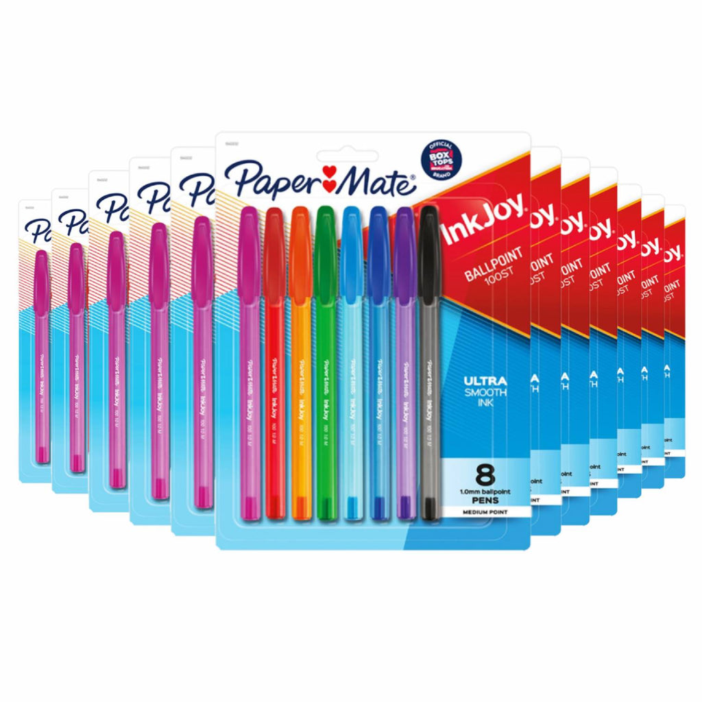 Paper Mate InkJoy 100ST Pens 8pk - 12 Pack  Contarmarket