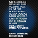 5 Gum Peppermint Cobalt Sugar Free Chewing Gum, 15 Sticks Per Pack, 10 Pack