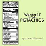 Wonderful Shelled Roasted Salted Pistachios - 24 Oz