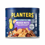 Planters Nuts - Lightly Salted Mix Nuts, Party Snacks, Plant-Based Protein - 10.3 Oz - 3 Pack