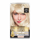 L'Oreal - Paris Superior Preference Fade-Defying + Shine Permanent Hair Color, LB01 Extra Light Ash Blonde, Hair Dye Kit - 12 Pack