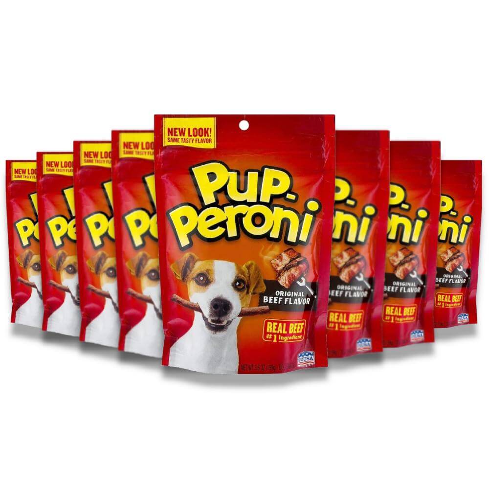 Pup-Peroni Original Real Beef Flavor Dog Stick Treats - 5.6 Oz - 8 Pack Contarmarket