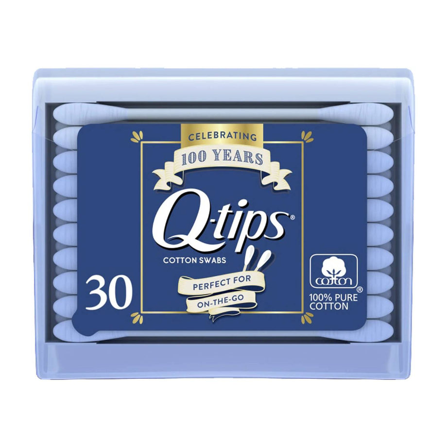 Q-tips Swabs Purse Pack 30 Each