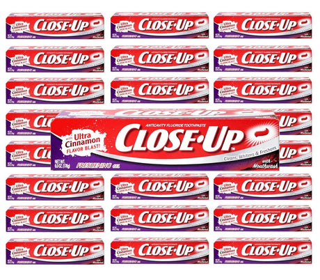 Close-Up Fluoride Toothpaste 4oz - 24 Pack Bulk Contarmarket