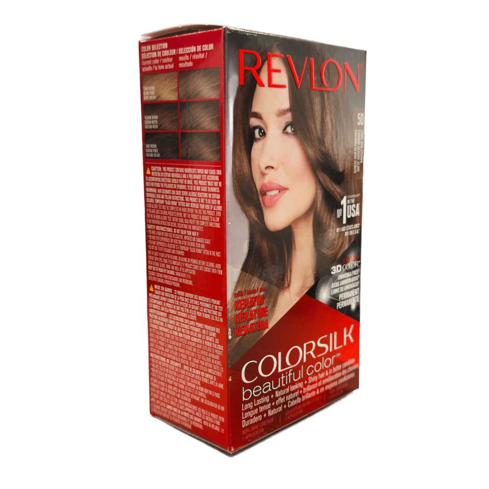 Revlon - Colorsilk,  #50 Light Ash Brown - 12 Pack