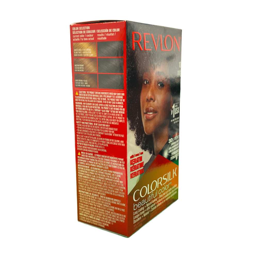 Revlon - Colorsilk, #10 Black - 12 Pack