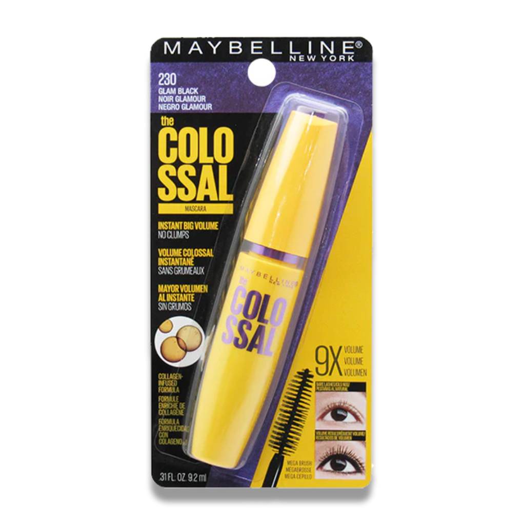 Maybelline - The Colossal Volum Express Mascara, #230 Glam Black by for Women - 0.31 Oz - 72 Pack