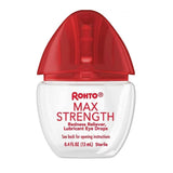 Rohto Cool Max Maximum Redness Relief Cooling Eye Drops - 0.4oz - 24 Pack - Travel Size