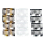 Scunci - Effortless Beauty Side Hair Combs Assorted, 12 Ct - 48 Pack
