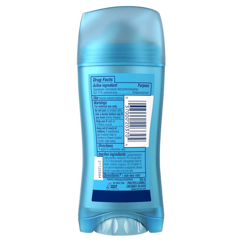 Secret - Fresh Cocoa Butter, Antiperspirant & Deodorant - 2.6 Oz- 12 Pack