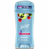 Secret Clear Gel Berry Antiperspirant & Deodorant  2.6 Oz - 12 Pack