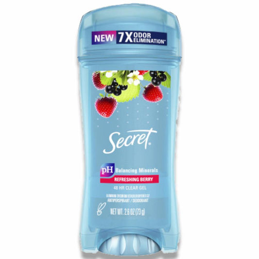 Secret Clear Gel Berry Antiperspirant & Deodorant  2.6 Oz - 12 Pack