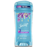 Secret - Clear Gel Lavender Antiperspirant & Deodorant - 2.6 Oz - 12 Pack