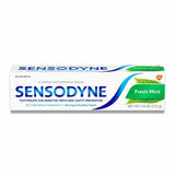 Sensodyne - Fresh Mint Cavity Prevention and Sensitivity Relief Toothpaste - 4 Oz - 12 Pack