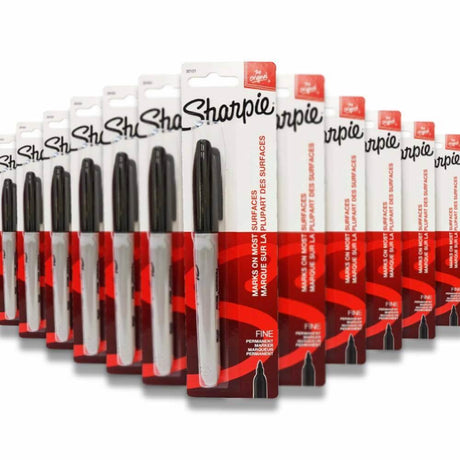 Sharpie Black Fine Point Permanent Marker 1 Ct Each - 48 Pack Contarmarket