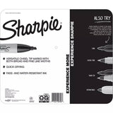 Sharpie - Chisel Tip Permanent Markers, Black - 12 Ct Each