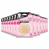 Hollywood Fashion Secrets -  Silicone Nipple CoverUps, Clear - 1 Ct Each - 12 Pack