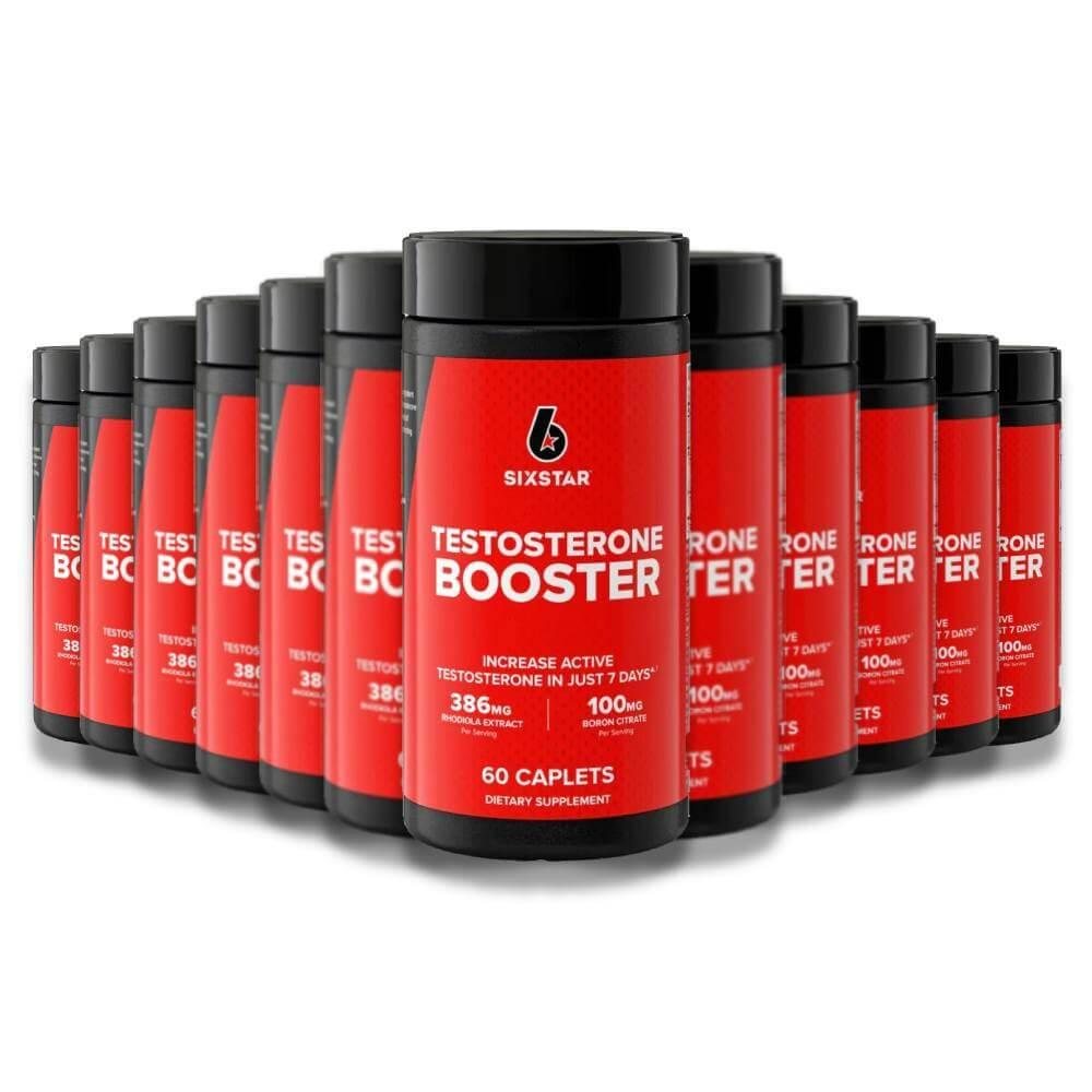 Six Star Testosterone Booster - 60 Caplets - 12 Pack – Contarmarket