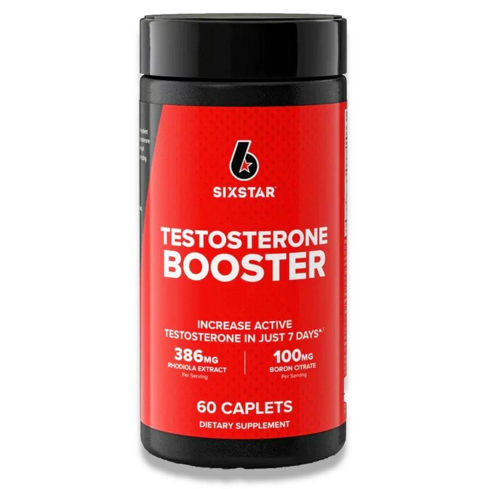 Six Star Testosterone Booster - 60 Caplets - 12 Pack Contarmarket