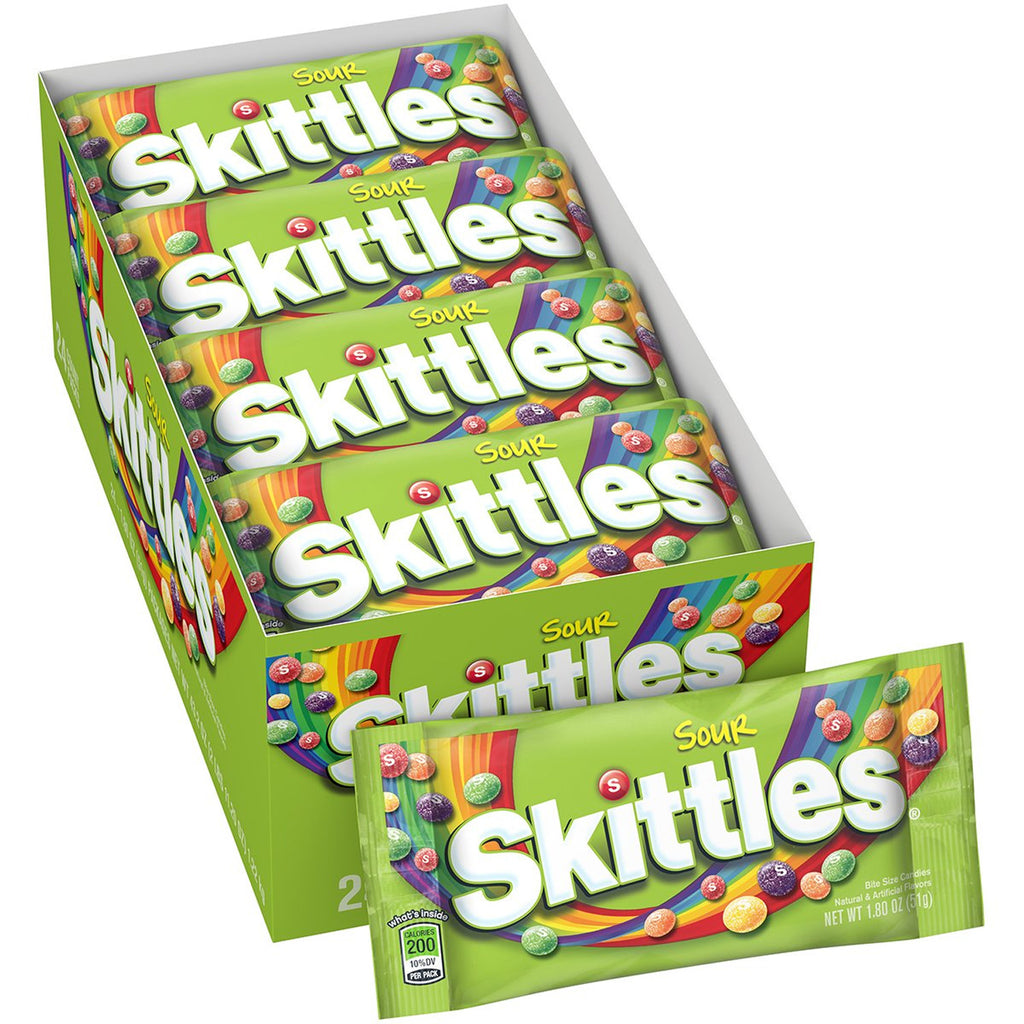 Skittles Mix Candy 3-Pack - Original Fruity, Wild Berry, Sour - 2.17 oz Each Contarmarket