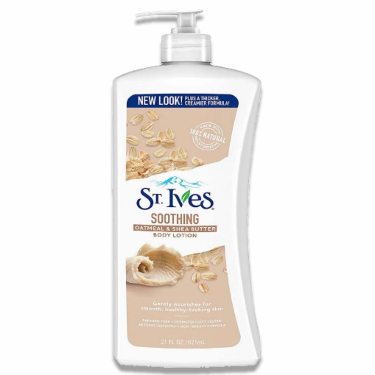 St. Ives - Body Lotion, Naturally Soothing Oatmeal & Shea Butter - 21 Oz - 4 Pack