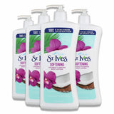 St. Ives - Softening Body Lotion Coconut & Orchid Extract - 21 Oz - 4 Pack