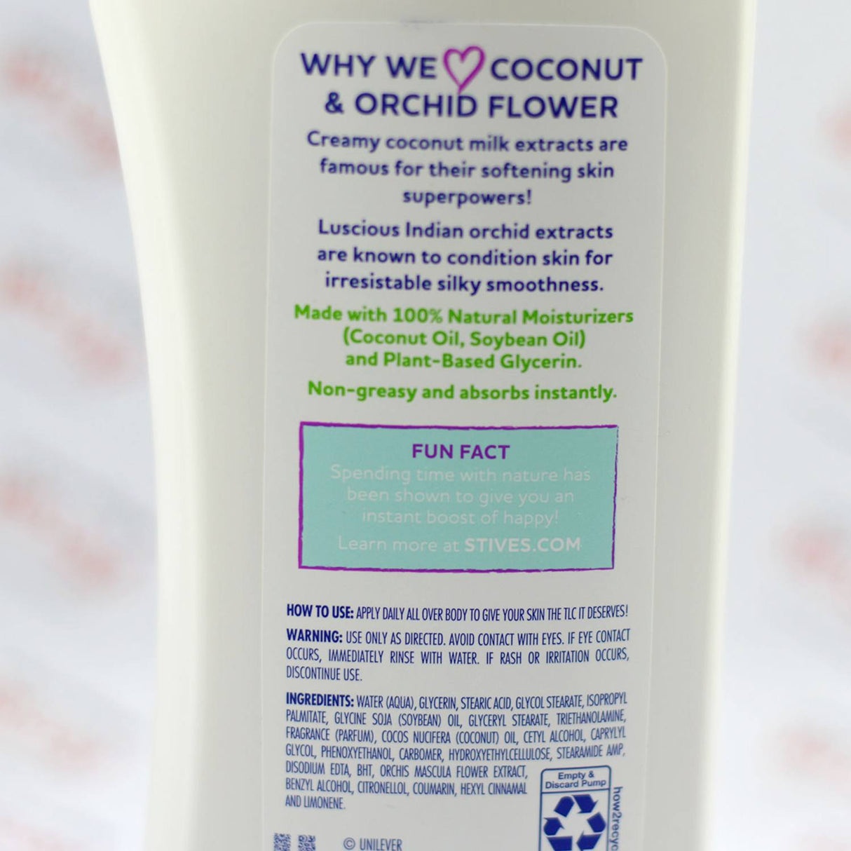 St. Ives - Softening Body Lotion Coconut & Orchid Extract - 21 Oz - 4 Pack