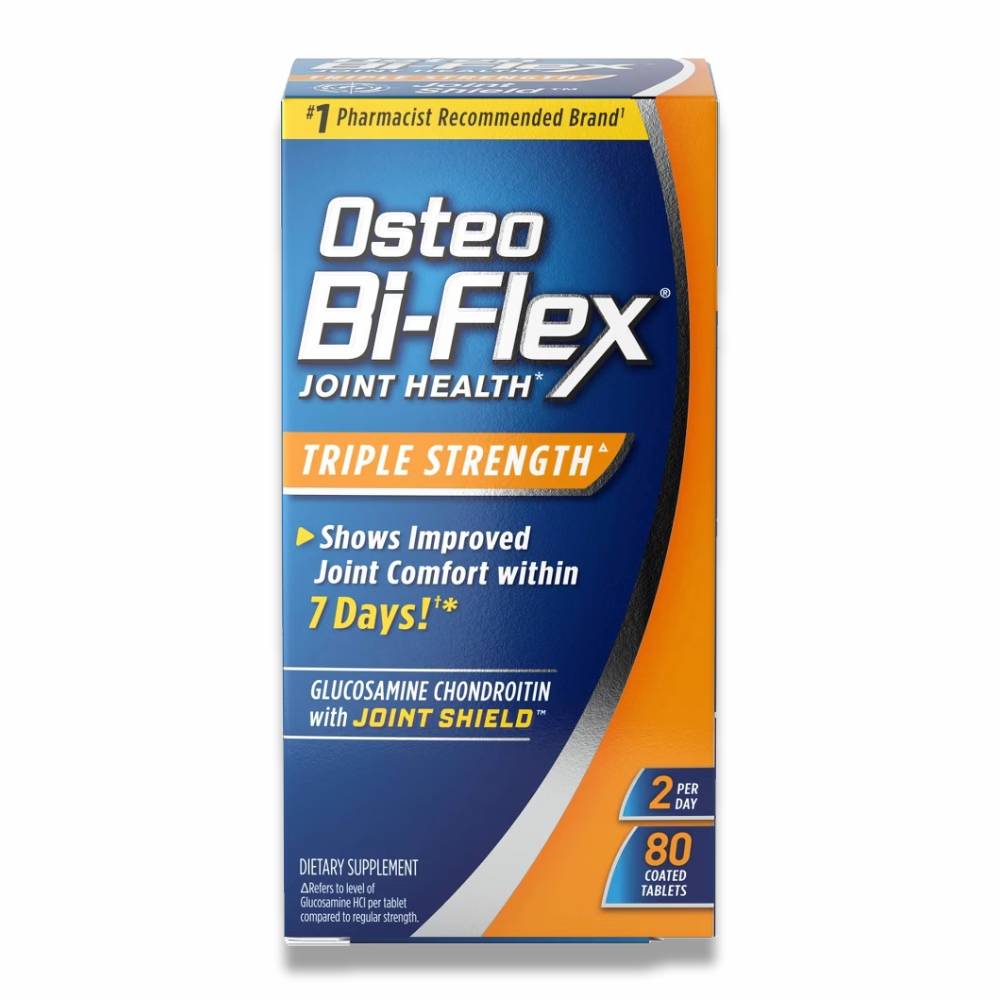 Sundown - Osteo Bi-Flex Joint Health Coated Tablets Triple Strength - 80 Ct - 12 Pack