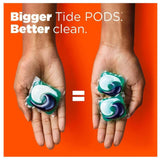 Tide - Power PODS Laundry Detergent Pacs + Febreze Odor Eliminators, Spring & Renewal Scent - 72 Ct